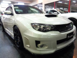 GVF型インプレッサWRXAラインサテンホワイトパールカラーSTIエアロ&EJ25BOXERターボエンジンパドルS&FGKマフラー車高調ナビTV他装備充実車が入庫しました