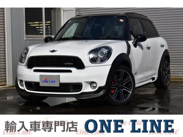 ミニクロスオーバー ジョン・クーパー・ワークス 4WD 社外ナビ フルセグTV