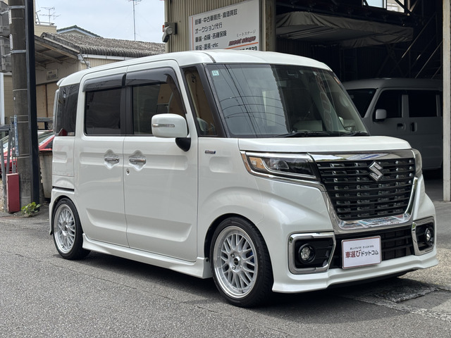 スペーシアカスタム ハイブリッド(HYBRID)  XSターボ 車高調 16インチアルミホイール