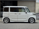 スペーシアカスタム ハイブリッド(HYBRID)  XSターボ 車高調 16インチアルミホイール