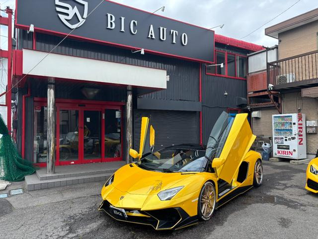 アヴェンタドール LP700-4 4WD 正規D車/左ハンドル/SVルック