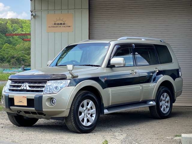 パジェロ 3.2 ロング エクシード ディーゼル 4WD シートヒーター デフロック 7人乗り