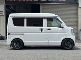 エブリイ ジョイン ターボ ハイルーフ 社外ステアリング レーシングギア車高調
