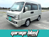 絶滅危惧車!!後期最終型、4WD、AA評価3.5点優良車、オートマ、ワゴン、エアコン、パワステ、アルミ、両側スライドドア、ハイルーフ、バイザー、低サウンドマイルドで高回転まで回るスバル4気筒リアエンジン搭載車