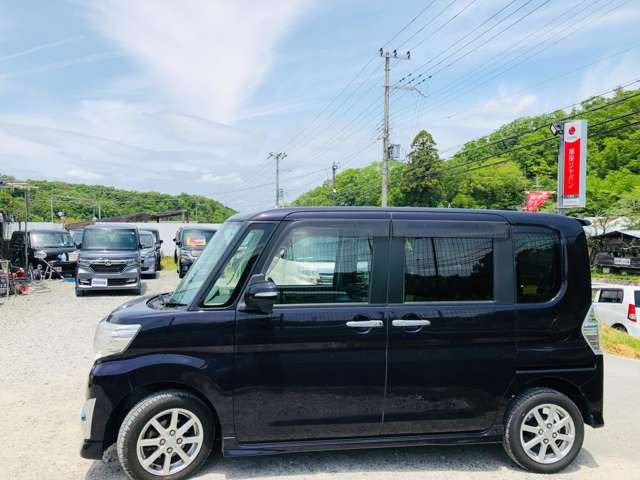 ダイハツ タントカスタム X SA 修復歴無しナビTVBluetooth の中古車
