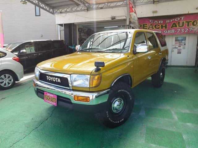 ハイラックスサーフ 2.7 SSR-X Vセレクション 4WD アルミホイール AT フルフラット
