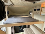 バンクベッドも広々快適です!175cm&times;128cmとなっております!