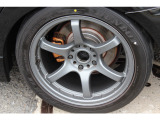 ☆RAYS gramLIGHTS 57maximum17インチ Rr 17&times;9.0J+35 ☆DUNLOP DIREZZA ZⅢ Rr:255/40/17
