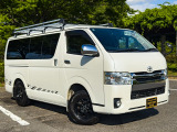 ハイエースバン 3.0 スーパーGL ロング ディーゼル 4WD ルーフキャリア リアラダー B...