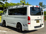 ハイエースバン 3.0 スーパーGL ロング ディーゼル 4WD ルーフキャリア リアラダー B...