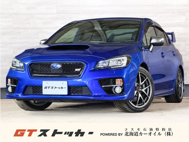 WRX STI 2.0 タイプS 4WD 純正BBS鍛造18AW 大型リアウイング