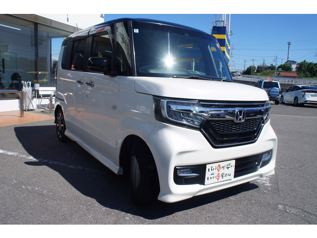 ホンダ N-BOXカスタム G L ホンダセンシング ☆禁煙☆ナビ☆Bカメ☆ETC