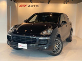 カイエン  プラチナエディション 右H ディーラー車 黒革 サンルーフ 純正ナビ 20AW