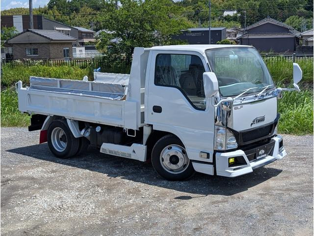 エルフ 3t低床強化ダンプ・3tダンプ・積載3000kg
