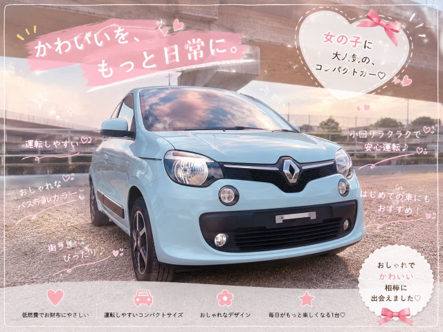 トゥインゴ PH マカロン 内装ボディ同色 ナビ