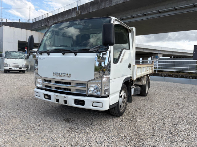 エルフ 4.3 強化ダンプ フルフラットロー ディーゼル 2t AT ETC