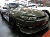 S15シルビアスペックRVパッケージアフレーカラーフルエアロワイドボディ&SR20DETターボエンジン6MTミッション&マフラー車高調パワーFC他装備充実車が入庫しました