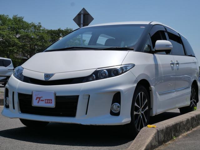 エスティマ 2.4 アエラス プレミアム エディション 4WD スマートキー プッシュスター...