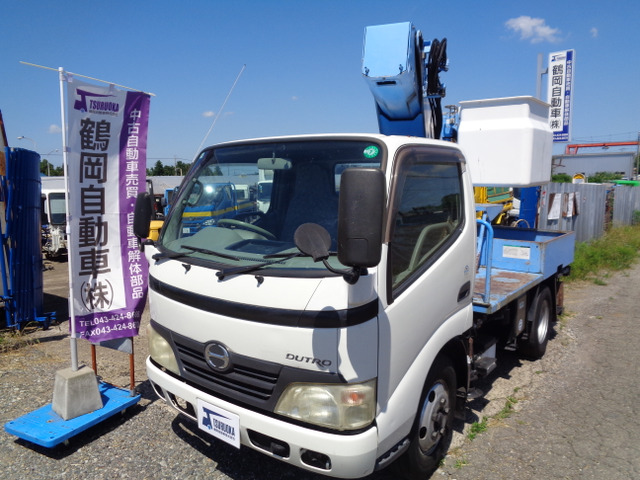 デュトロ 高所作業車 高所作業車 低走行 アイチ製 作動確認済