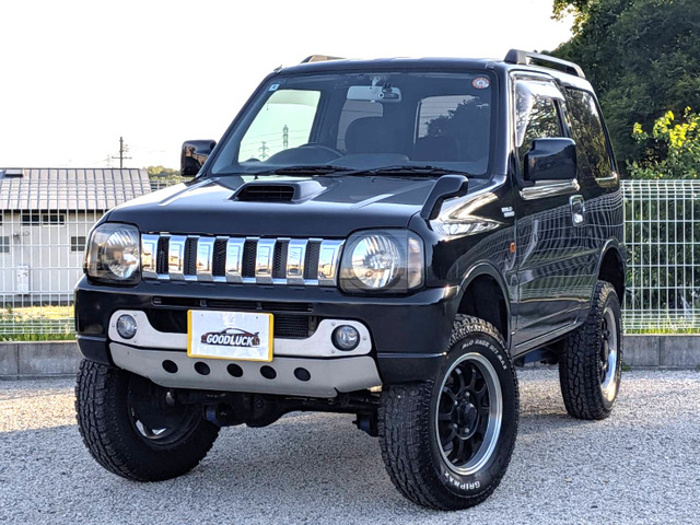 スズキ ジムニー ワイルドウインド 4WD 3インチUP!新品RTタイヤ!ナビ