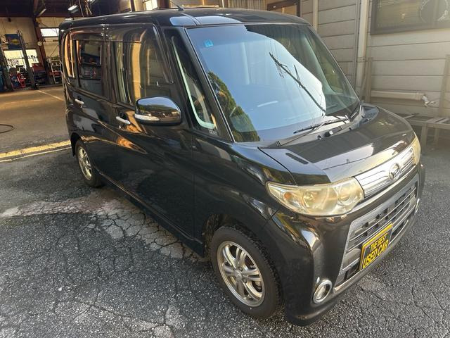 タントカスタム RS RS ターボ キーフリー HID ナビ