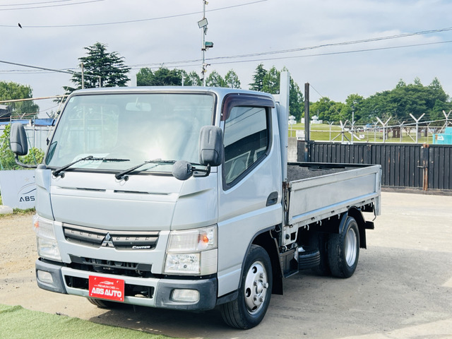 キャンター  3t 平ボディ 鉄板張 AT 予備車検付