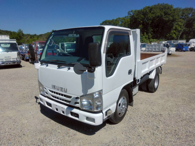 ISUZU エルフ　3tダンプ　アオリ いすゞ エルフ 3t 高床 強化ダンプ No.1061 の中古車詳細 (172,000km