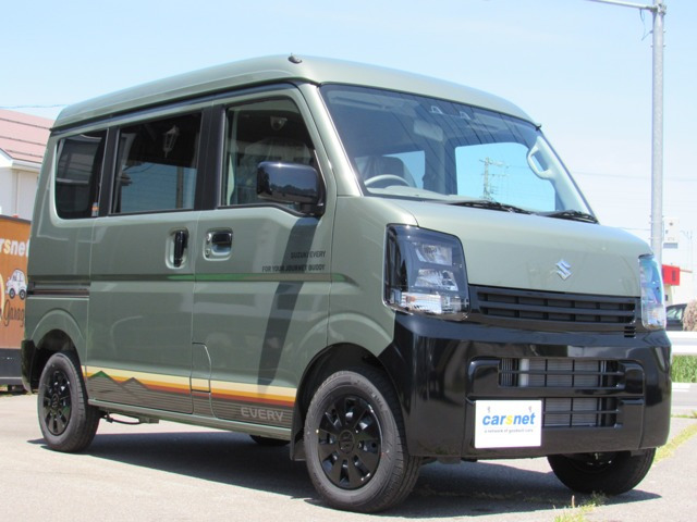エブリイ Jリミテッド ハイルーフ 4WD ターボ 届出済未使用車 メーカー保証付車