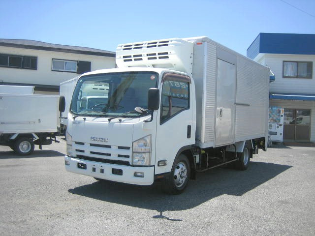エルフ  ワイドロング低温冷凍車・パワーゲート