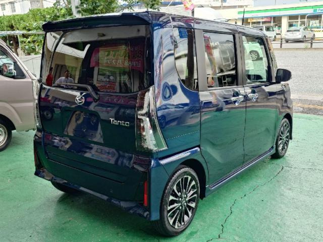 ダイハツ タントカスタム RS バックカメラ 両側電動スライドドア の