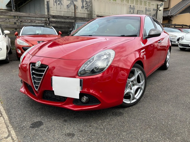ジュリエッタ クアドリフォリオ ヴェルデ 1750cc 後期 ブラウン革 ナビ