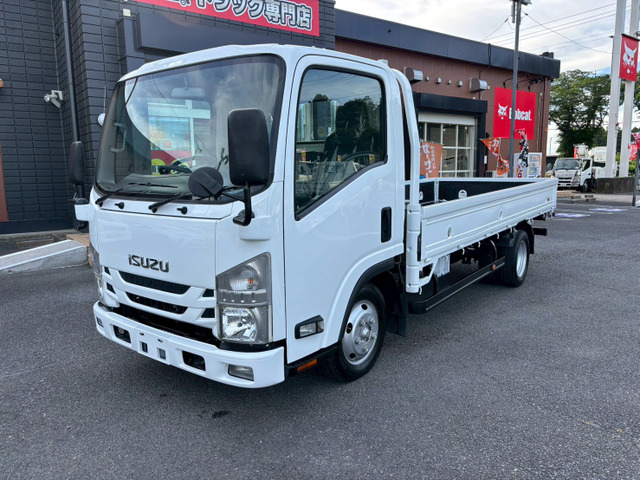 エルフ  2t積・平ボディ・ロング・全低床・AT車