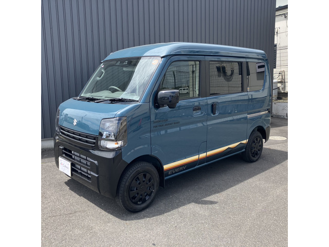 エブリイ Jリミテッド ハイルーフ 社外ナビ付販売 届出済未使用車