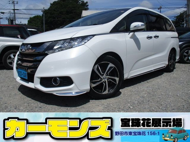 オデッセイ 2.4 アブソルート 軽減ブレーキ 左自動ドア ナビTV