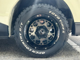 RAYSアルミホイール 215/65R16 オープンカントリー 7部山位
