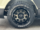 RAYSアルミホイール 215/65R16 オープンカントリー 7部山位