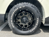 RAYSアルミホイール 215/65R16 オープンカントリー 7部山位