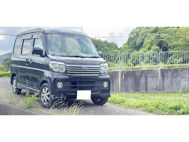 アトレーワゴン カスタムターボ R 4WD 左足アクセル仕様 身障者向けカスタム車