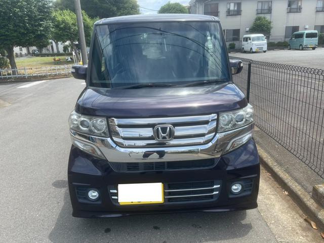 N-BOXカスタム G Lパッケージ 両側パワースライドドア ETC装着車