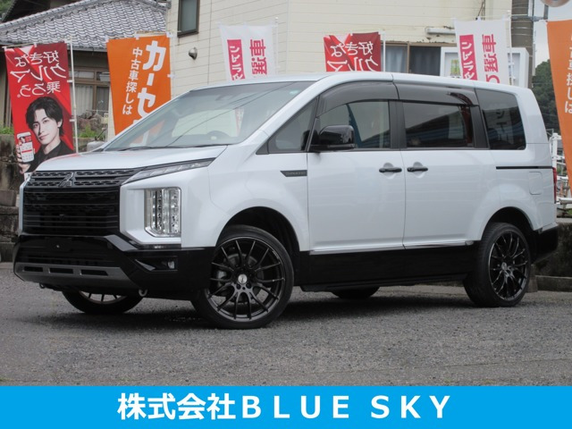 デリカD:5 2.2 シャモニー 電動サイドステップ 4WD ディーゼルターボ ETC 7人乗り