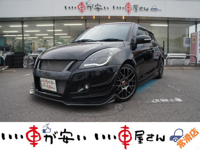 スイフト 1.6 スポーツ ☆禁煙☆6速☆ナビ☆車高調☆外マフラー