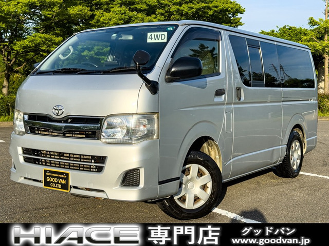ハイエースバン 3.0 DX ロング ディーゼル 4WD 5ドア 6人乗り AT ETC ナビTV