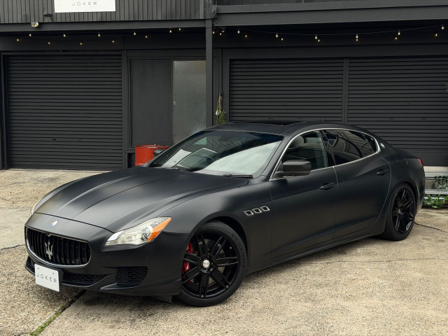 マセラティ クアトロポルテ GT S パワークラフト サンルーフ 車高調 の
