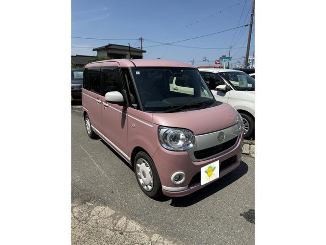 ムーヴキャンバス G ホワイトアクセント リミテッド SAIII ユーザー買取車!かわいさ...