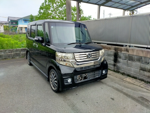 ホンダ N-BOXカスタム G ターボ パッケージ 現在塗装中です の中古車