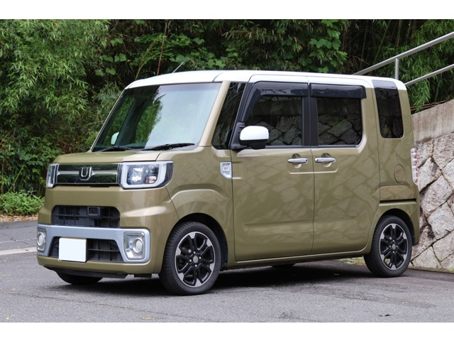 ウェイク G ターボ レジャーエディション SAII ツートンカラー 純正8インチナビ