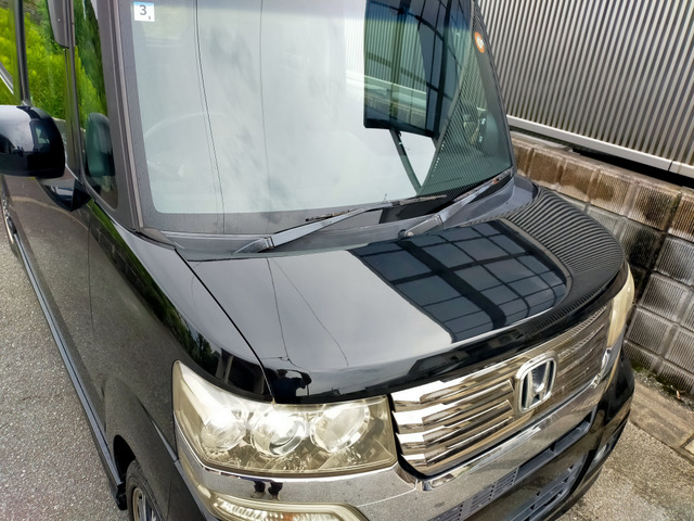 ホンダ N-BOXカスタム G ターボ パッケージ 現在塗装中です の中古車