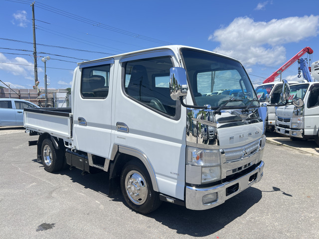 三菱ふそう キャンター 2tダブルキャブ 準中型 リアヒーター の中古車