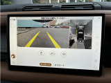 駐車やバックの際に便利な、360&deg;カメラ搭載!パーキングセンサーも付いております。