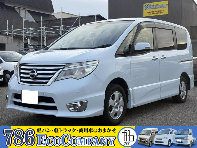 セレナ 2.0 ハイウェイスター Vセレクション+Safety II 4WD 車検2年/点検整備有/保証付